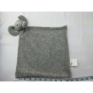 Applesauce Gray Elephant Lovey Security Blanket Stuffed Animal Toy